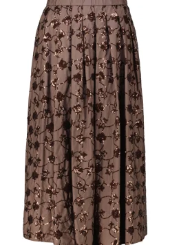 Damen Rock mit Pailletten