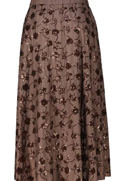 Damen Rock mit Pailletten