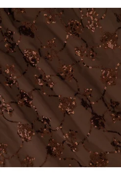 Damen Rock mit Pailletten