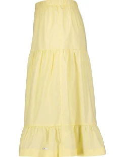 Damen Rock TJW POPLIN TIERED MIDI SKIRT