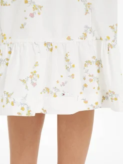 Damen Rock TJW POPLIN TIERED MIDI SKIRT