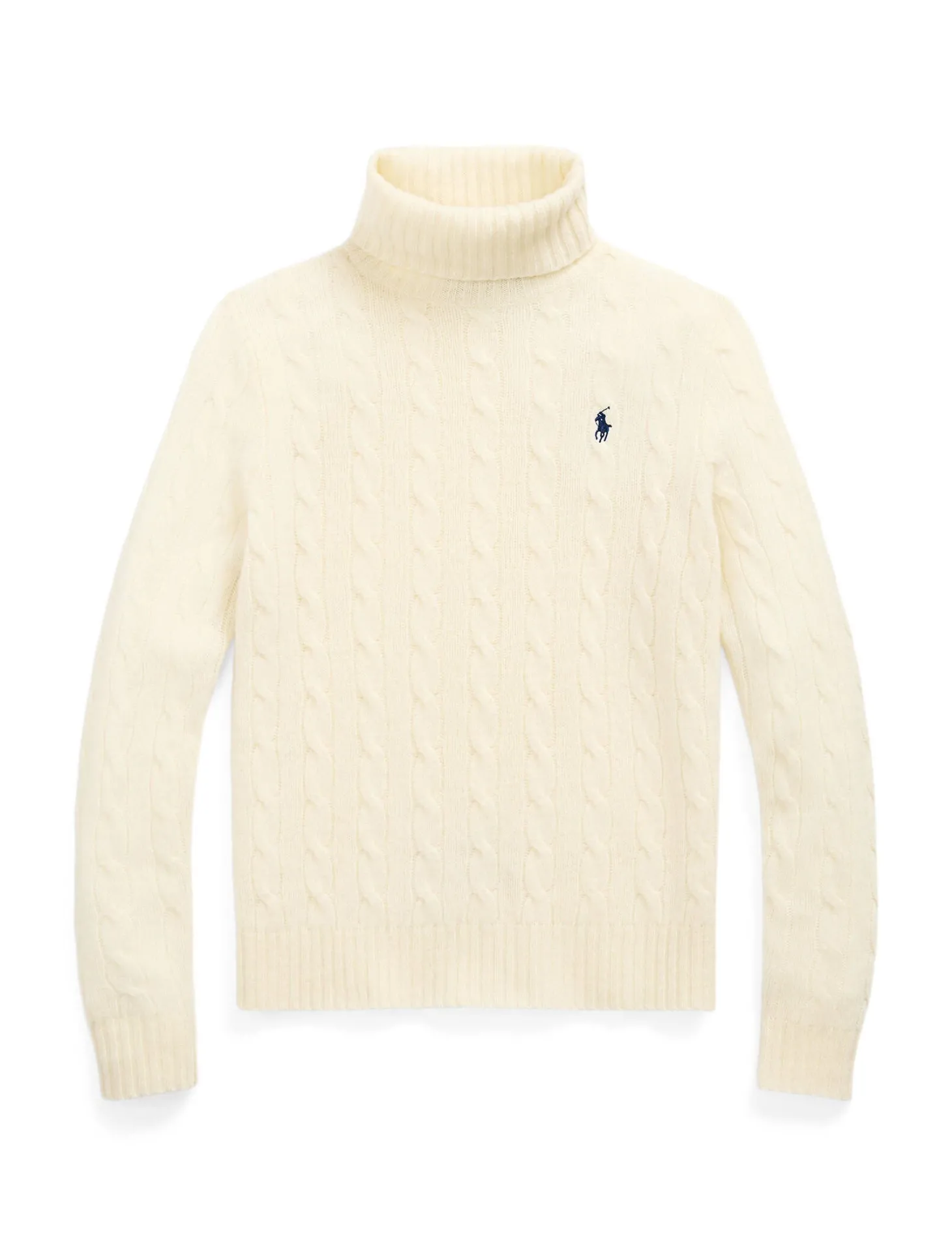 Damen Rollkragenpuller aus Wolle und Kaschmir