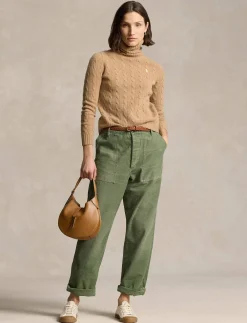 Damen Rollkragenpuller aus Wolle und Kaschmir