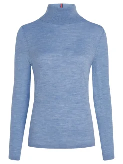 Damen Rollkragenpullover aus Merinowolle