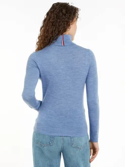 Damen Rollkragenpullover aus Merinowolle