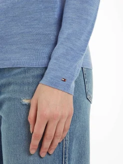 Damen Rollkragenpullover aus Merinowolle