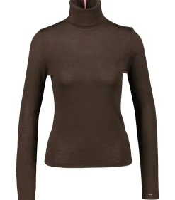 Damen Rollkragenpullover aus Merinowolle