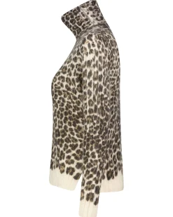 Damen Rollkragenpullover mit Mohair