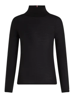 Damen Rollkragenpullover aus Merinowolle