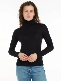 Damen Rollkragenpullover aus Merinowolle