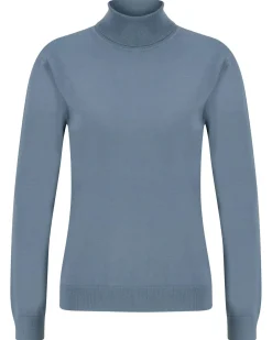 Damen Rollkragenpullover mit Viskose