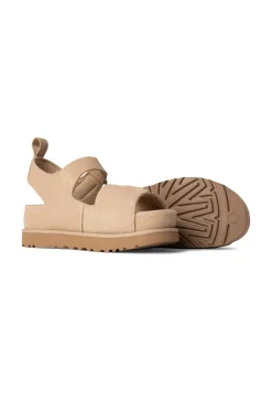 Damen Sandalen aus Veloursleder GOLDENSTAR HI