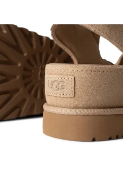 Damen Sandalen aus Veloursleder GOLDENSTAR HI