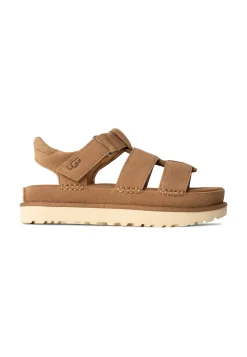 Damen Sandalen aus Veloursleder GOLDENSTAR
