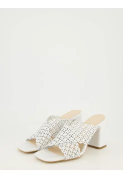 Damen Sandaletten aus Leder