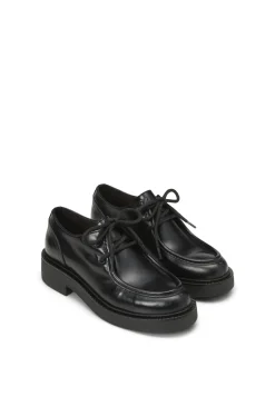 Damen Schnürschuhe aus Leder PERLA LOW LACE