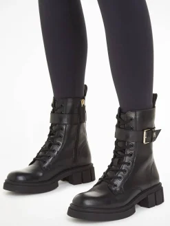 Damen Schnürstiefeletten COOL FEMININE BIKERBOOT