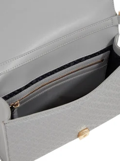 Damen Schultertasche mit geprägten TH-Monogramm