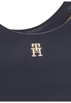 Damen Schultertasche mit TH-Monogramm-Emblem