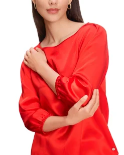 Damen Seidenbluse