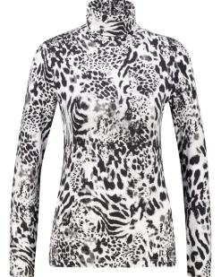 Damen Shirt mit Rollkragen