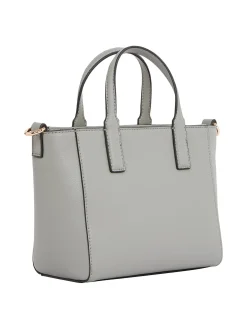 Damen Shopper mit Logomuster-Riemen