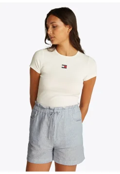 Damen Shorts aus Leinenmischung