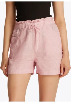 Damen Shorts aus Leinenmischung
