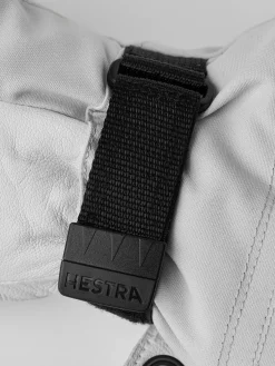 Damen Skihandschuhe HELI SKI FEMALE MITT Fausthandschuhe mit Leder