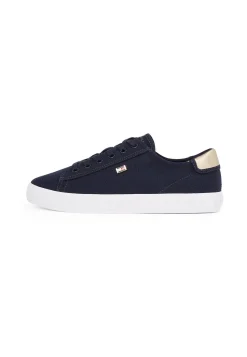 Damen Sneaker aus Baumwoll-Canvas