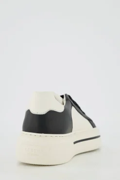 Damen Sneaker aus Leder BASKET BICOLOR