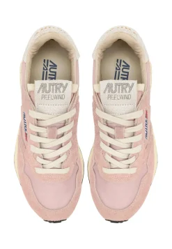 Damen Sneaker aus Nylon und Wildleder REELWIND LOW