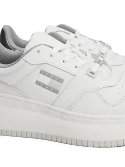 Damen Sneaker mit Metallic-Details