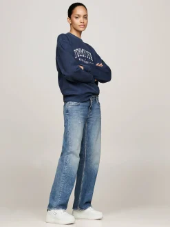 Damen Sneaker mit Metallic-Details