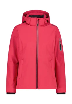 Damen Softshelljacke WOMAN JACKET ZIP HOOD