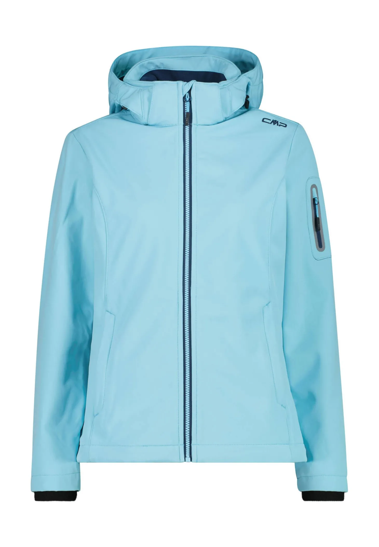 Damen Softshelljacke WOMAN JACKET ZIP HOOD