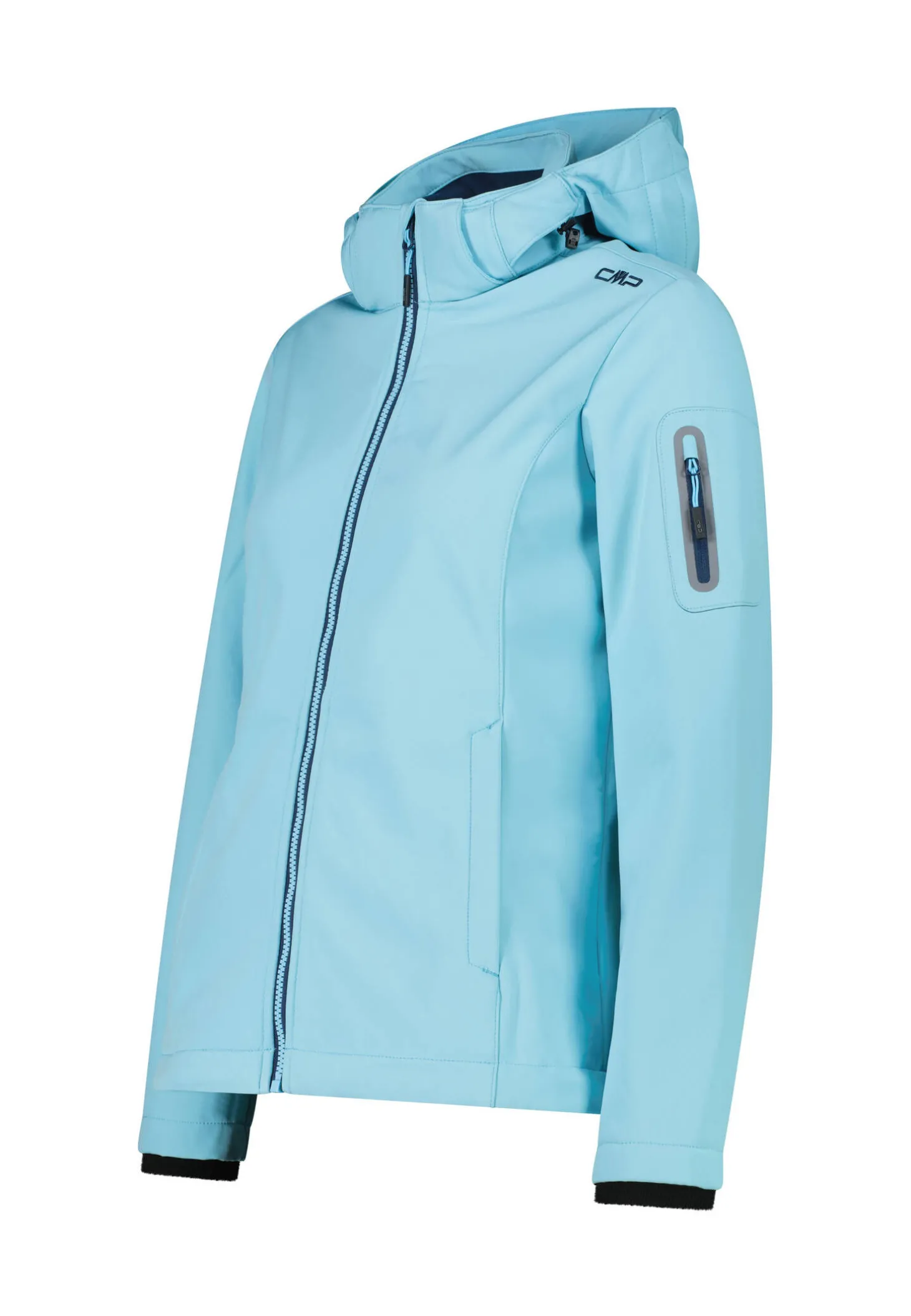 Damen Softshelljacke WOMAN JACKET ZIP HOOD