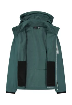 Damen Softshelljacke WOMAN JACKET ZIP HOOD