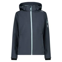 Damen Softshelljacke WOMAN JACKET ZIP HOOD