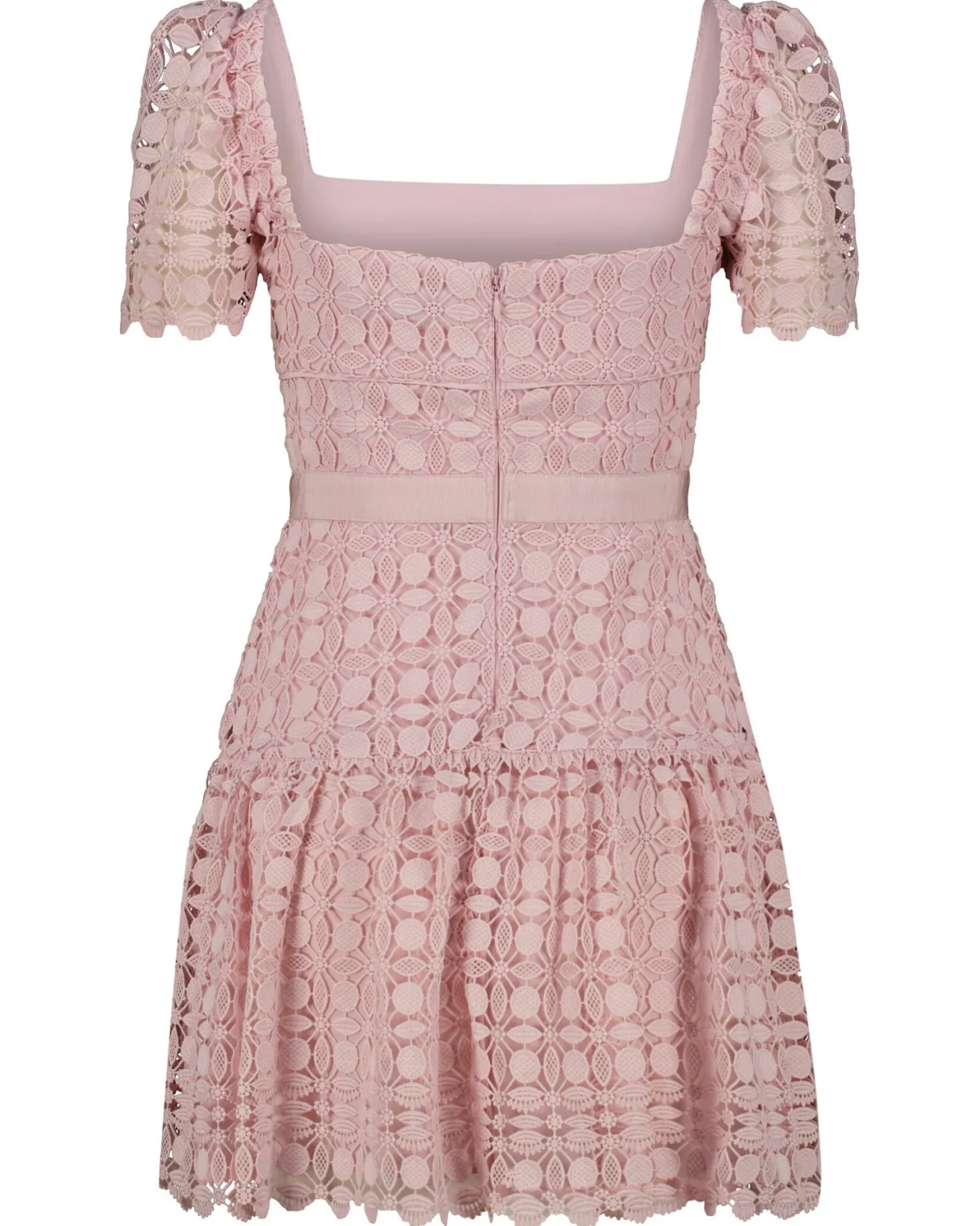 Damen Spitzenkleid PETAL LACE MINI DRESS