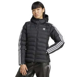 Damen Steppjacke HOODED PREMIUM SLIM