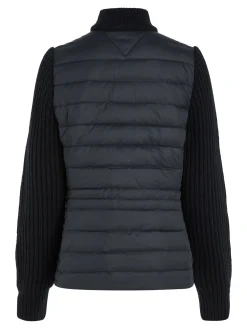 Damen Steppjacke KNIT MIX DOWN JACKET