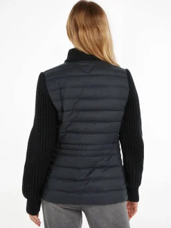Damen Steppjacke KNIT MIX DOWN JACKET