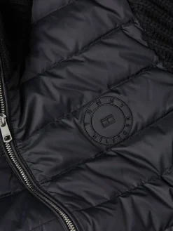 Damen Steppjacke KNIT MIX DOWN JACKET