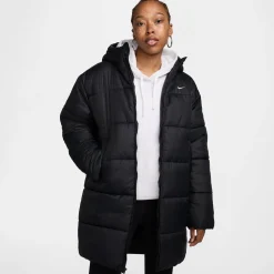Damen Steppjacke mit Kapuze SPORTSWEAR CLASSIC PUFFER