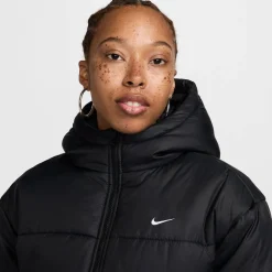 Damen Steppjacke mit Kapuze SPORTSWEAR CLASSIC PUFFER