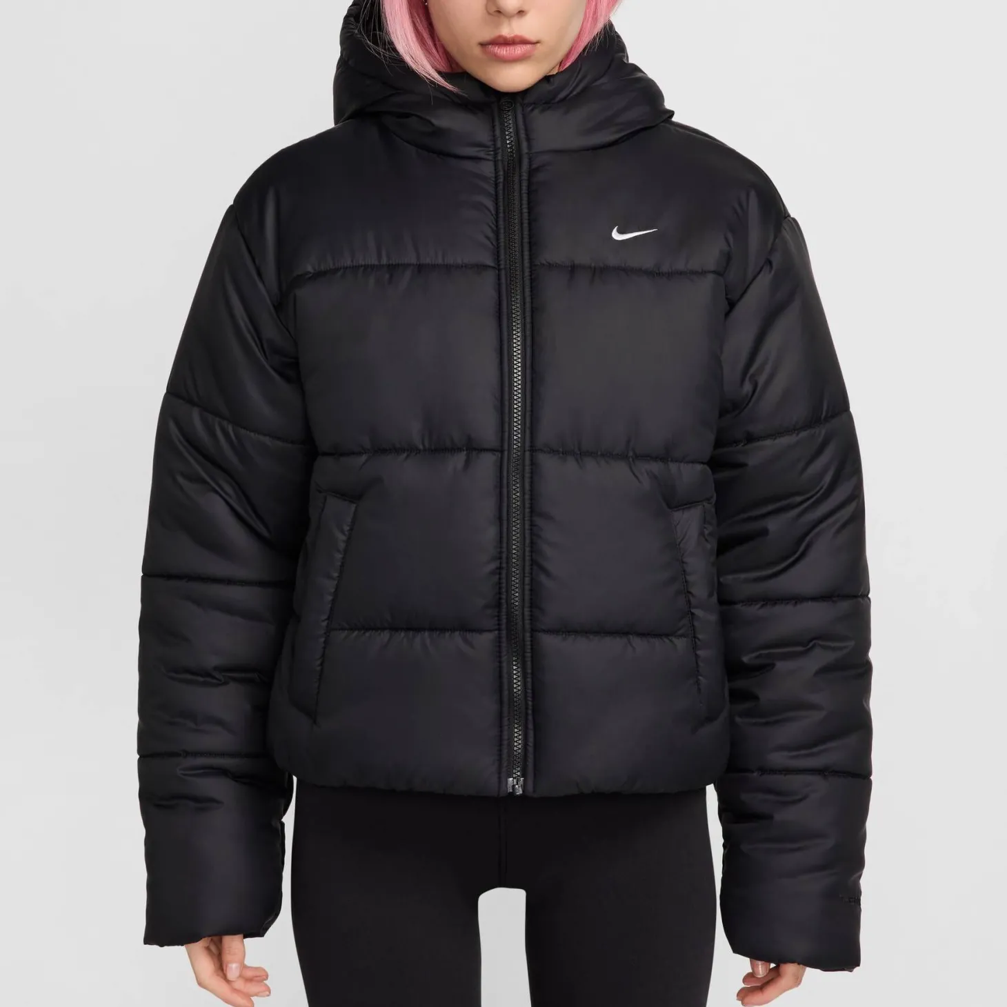 Damen Steppjacke mit Kapuze