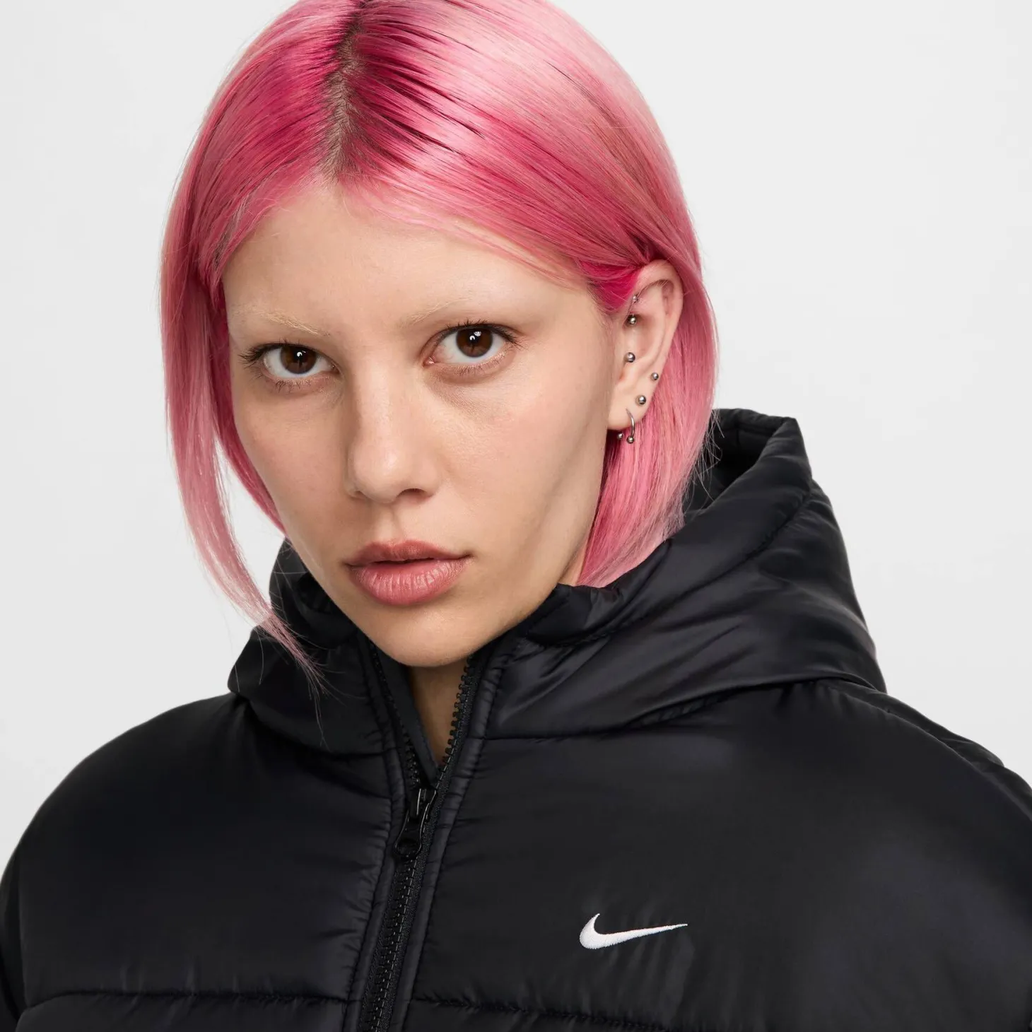 Damen Steppjacke mit Kapuze