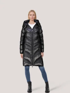 Damen Steppjacke mit Kapuze PETRANA3 wasserabweisend