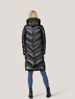 Damen Steppjacke mit Kapuze PETRANA3 wasserabweisend